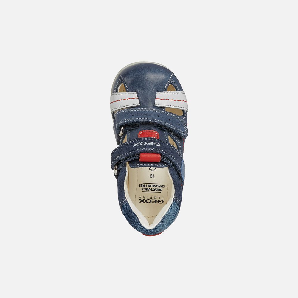 Geox Sandals Navy Kaytan Boy - Geox Baby Shoes - CEPKBN462